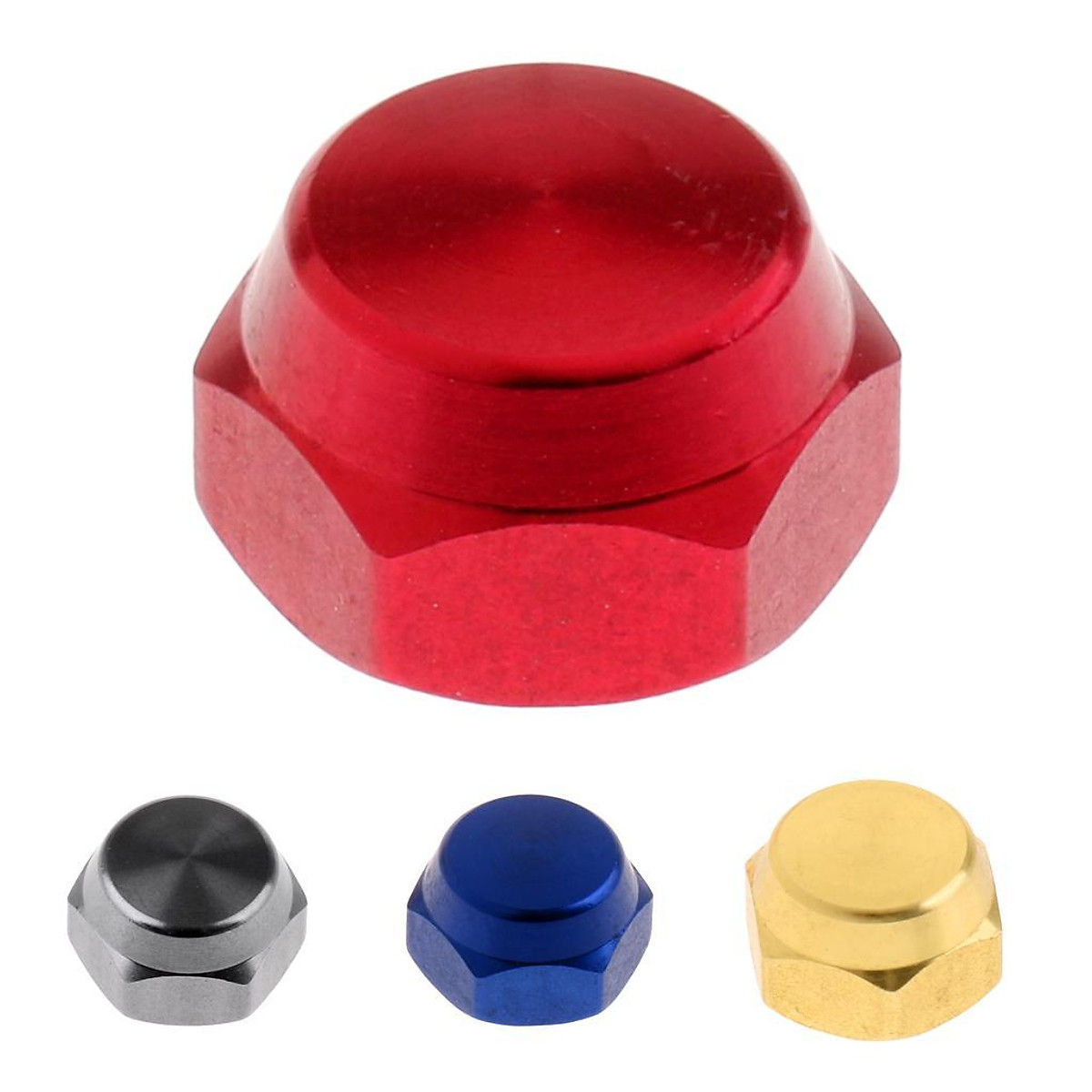 2pcs Baitcasting Reel Part Screw Nut Bolt - Fishing Reel Handle Nut  Accessories Red Gold Strong And Anti-rust