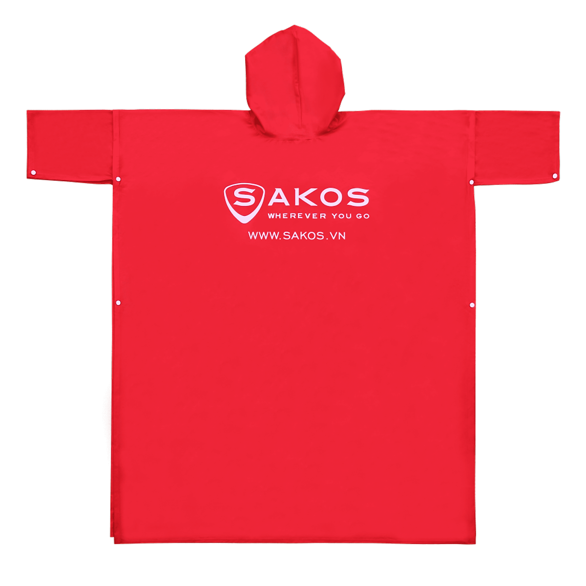 Áo mưa cao cấp Sakos / Liên Á cánh dơi có kính đèn chiếu xa cho xe máy