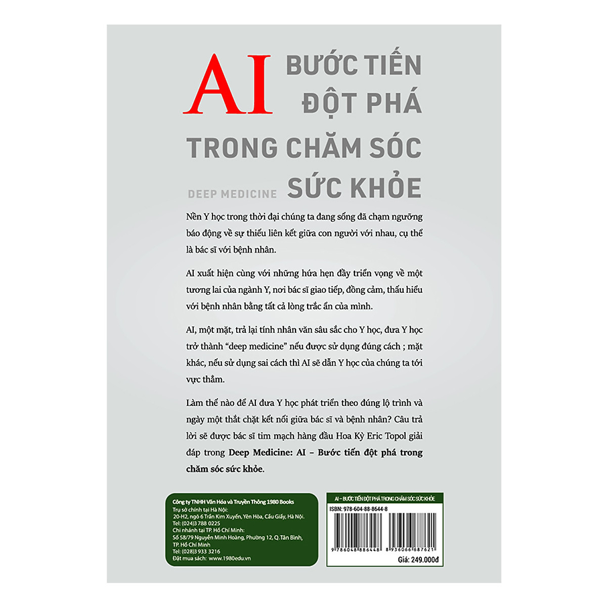 AI - Bước Tiến Đột Phá Trong Chăm Sóc Sức Khỏe