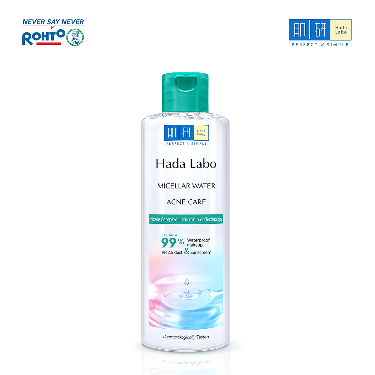 Nước tẩy trang sạch sâu cho da mụn, nhạy cảm Hada Labo Micellar Water Acne Care 240ml