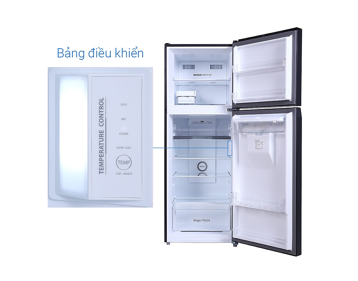 Tủ lạnh Toshiba Inverter 311 lít GR-RT395WE-PMV(06)-MG - Hàng chính hãng - Giao hàng toàn quốc