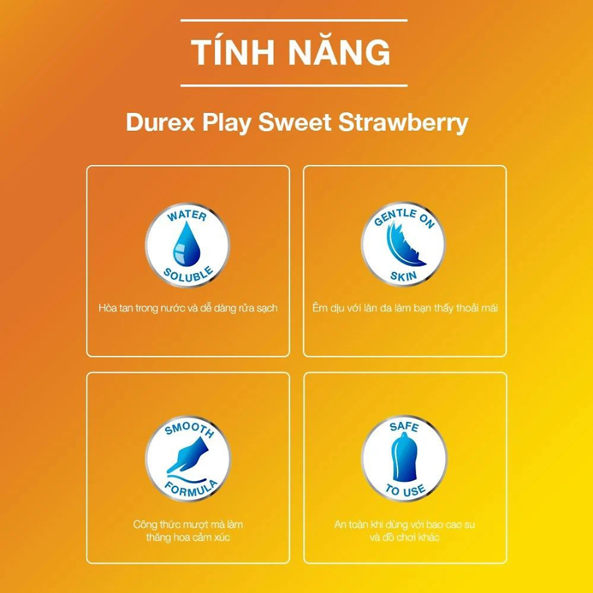Gel bôi trơn Durex Play Strawberry 100ml