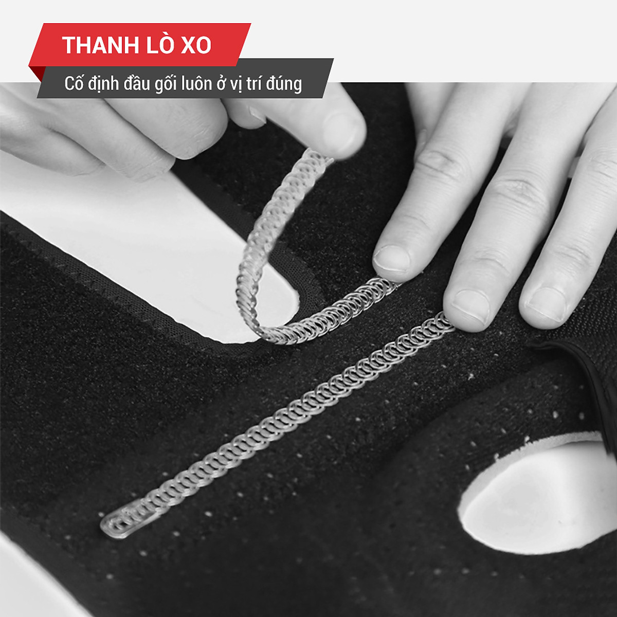 Bó gối thể thao, bảo vệ bó gối tập gym, chơi thể thao chính hãng Goodfit GF51XK
