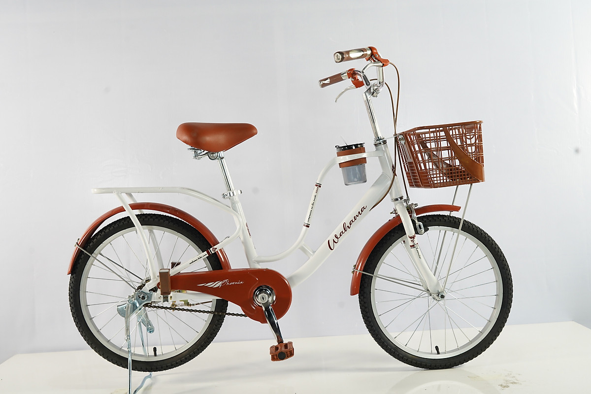 Xe đạp trẻ em Wahama Phoenix size 20 inch cho bé gái phù hợp với bé từ 7 đến 10 tuổi