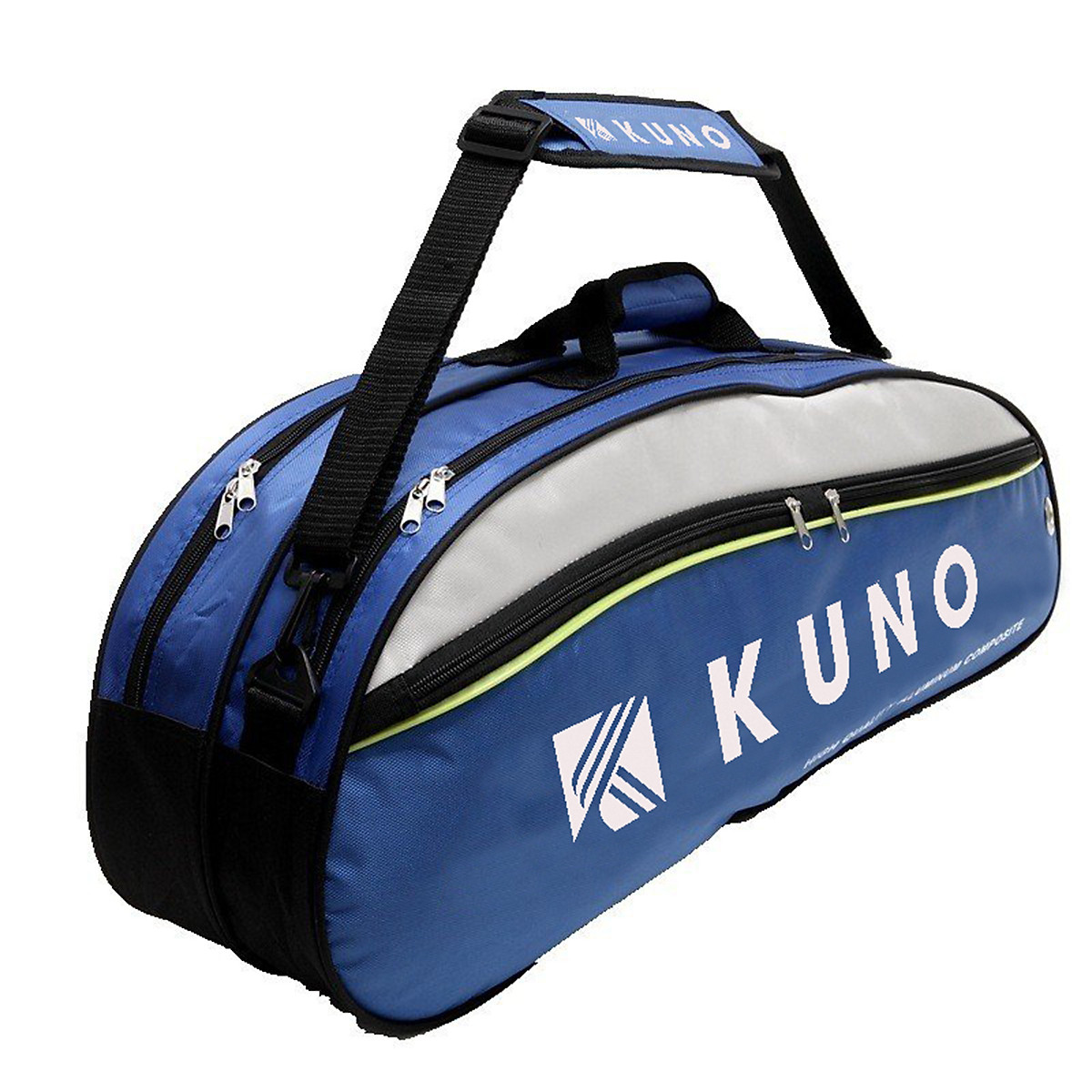 Túi Đựng Vợt Cầu Lông KUNO 3 Ngăn Sức Chứa Lớn 1 Quai Khoác Đường Nét Bền Đẹp - Túi GY05