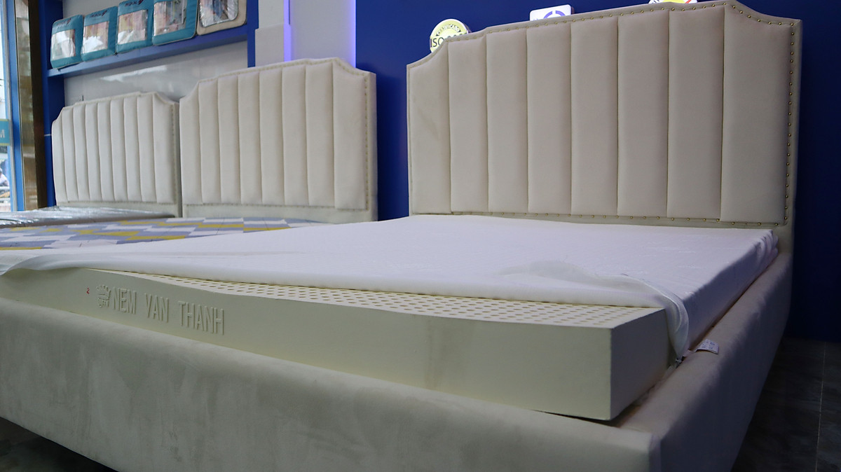 Nệm 100% cao su thiên nhiên Vạn Thành Standard nâng đỡ cơ thể, không gây dị ứng