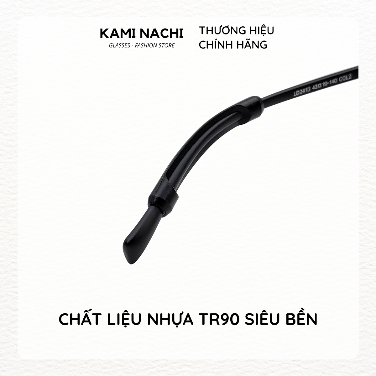 Miếng đệm làm êm tai cho kính bằng silicon siêu bền hình con sâu chống trượt KAMI NACHI