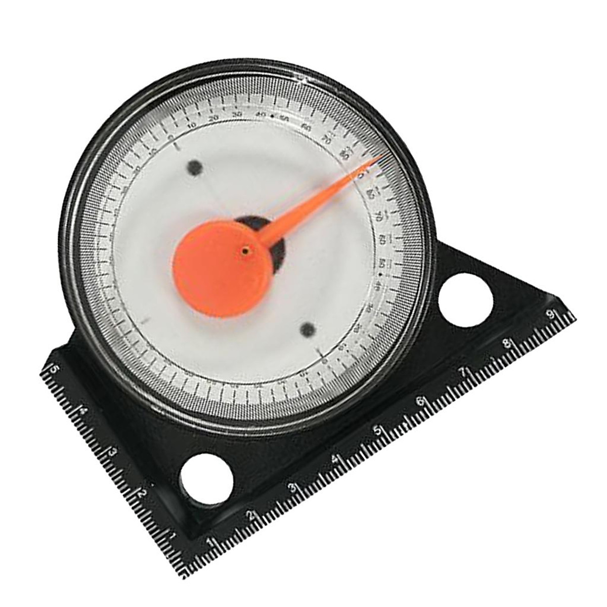 Angle Gauge Level Protractor Bevel Gauge Inclinometer w/ Base Ngoài