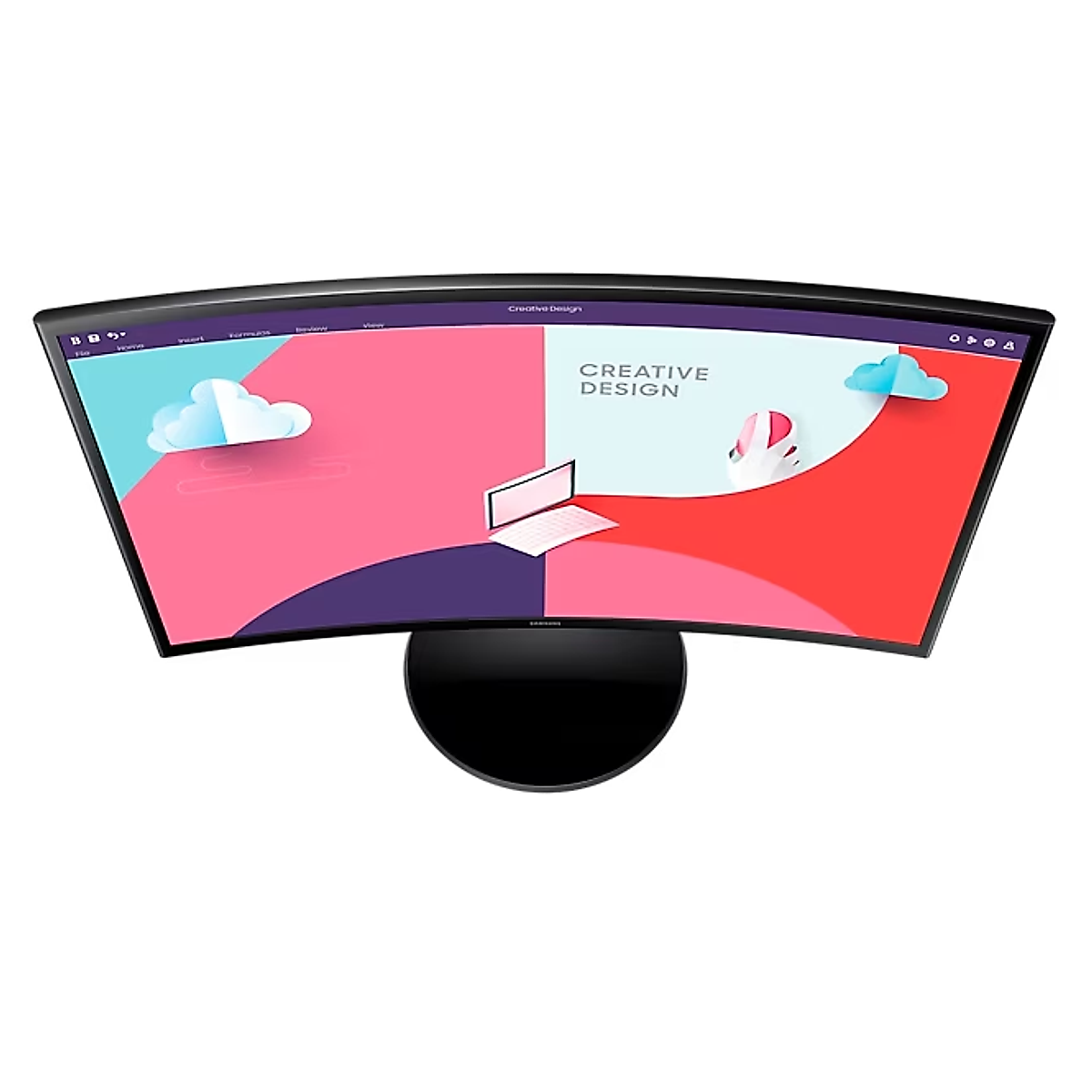 Màn hình cong Samsung LS24C366EAEXXV ( 24" VA / FDH / 75Hz / 4ms / D-Sub / HDMI ) - Hàng Chính Hãng