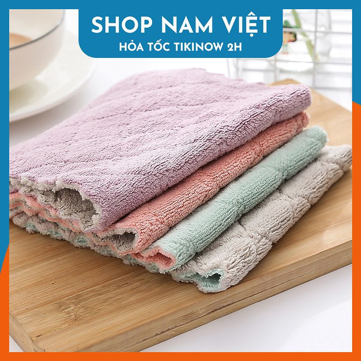 Combo 10 khăn lau bếp đa năng - KL29 (Giao ngẫu nhiên mẫu)