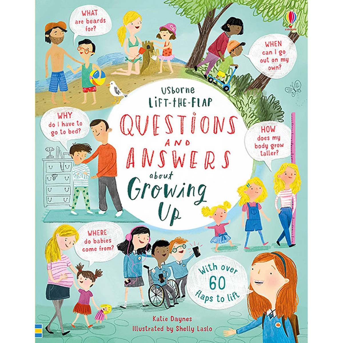 Sách tương tác tiếng Anh - Lift-the-Flap Questions & Answers About Growing Up