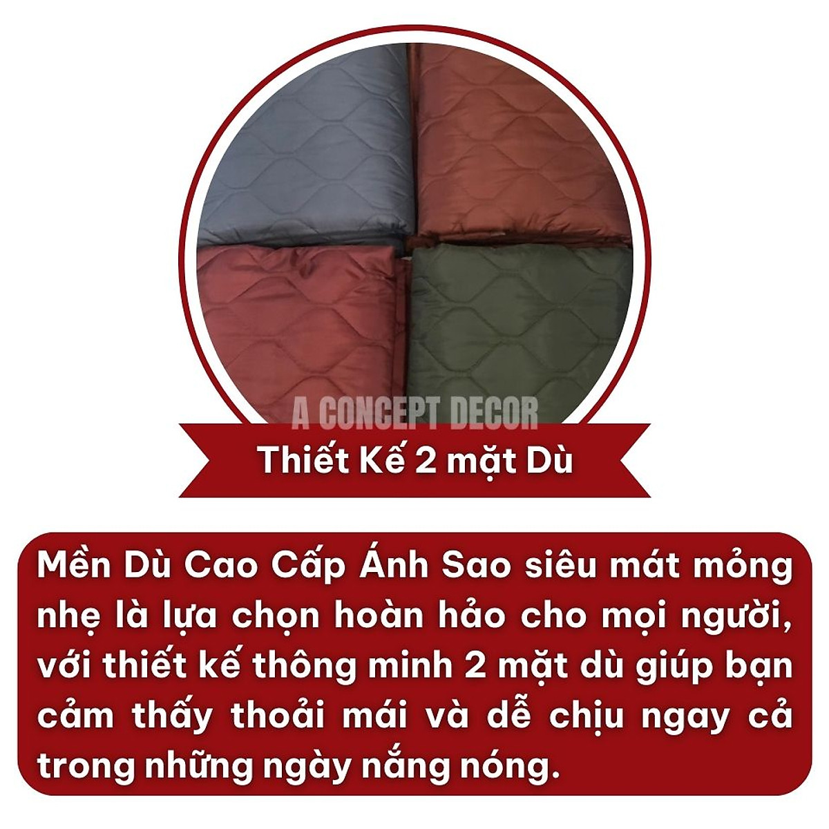 Mền dù cao cấp - mỏng nhẹ - thoáng mát - Cho giấc ngủ dễ chịu [chăn ga gối đệm]
