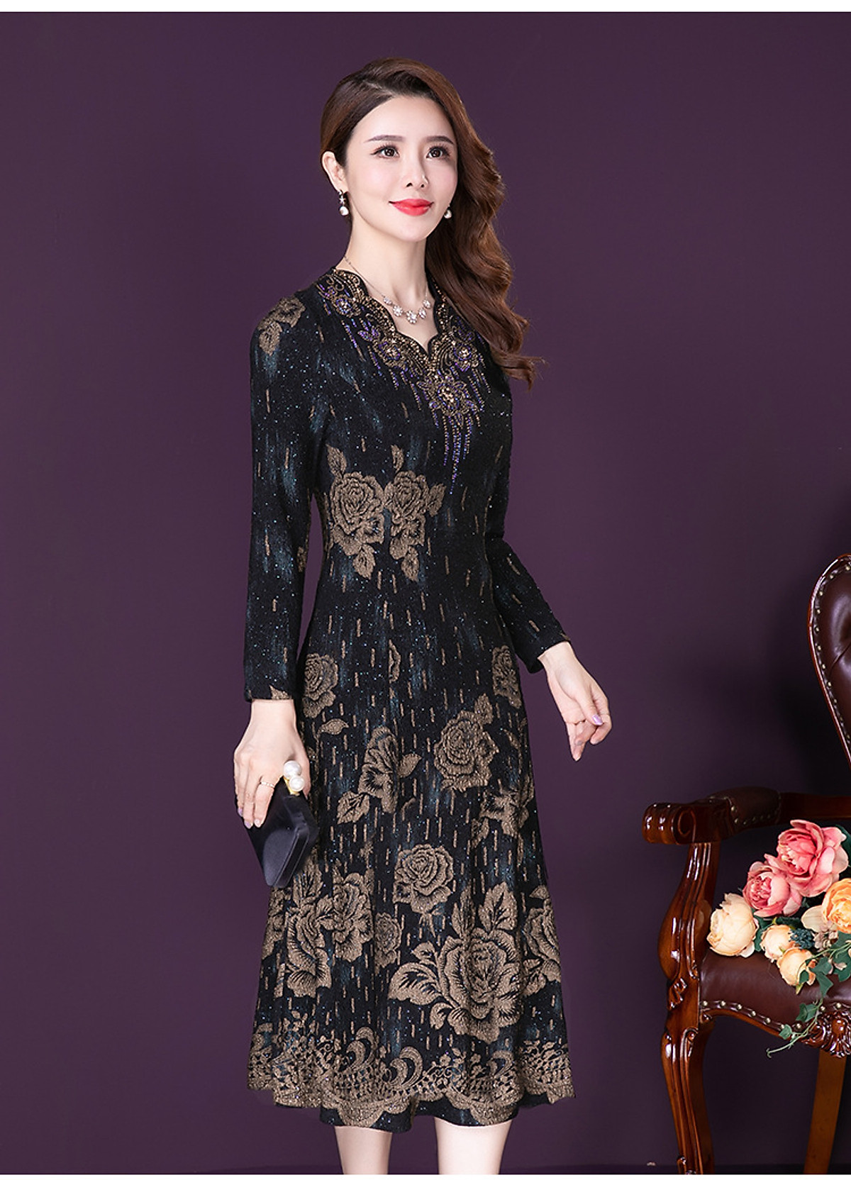 Mê mẩn trước đầm dạ hội cho quý bàđầm dạ hội quý bà thể hiện sự sang trọng