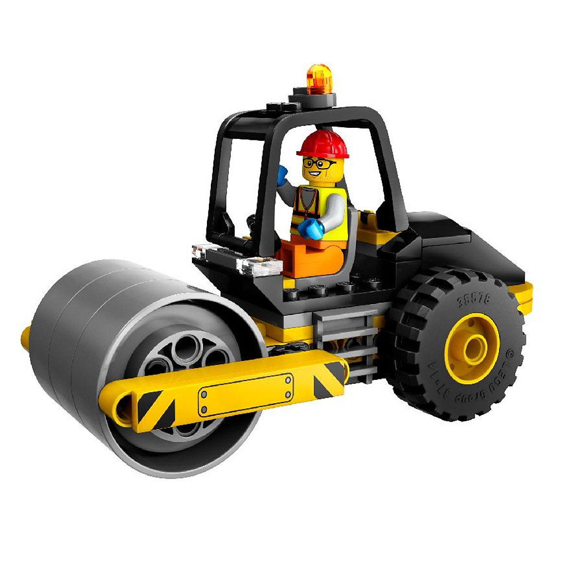 Đồ Chơi Lắp Ráp Xe Lu Công Trình LEGO CITY 60401 (78 chi tiết)