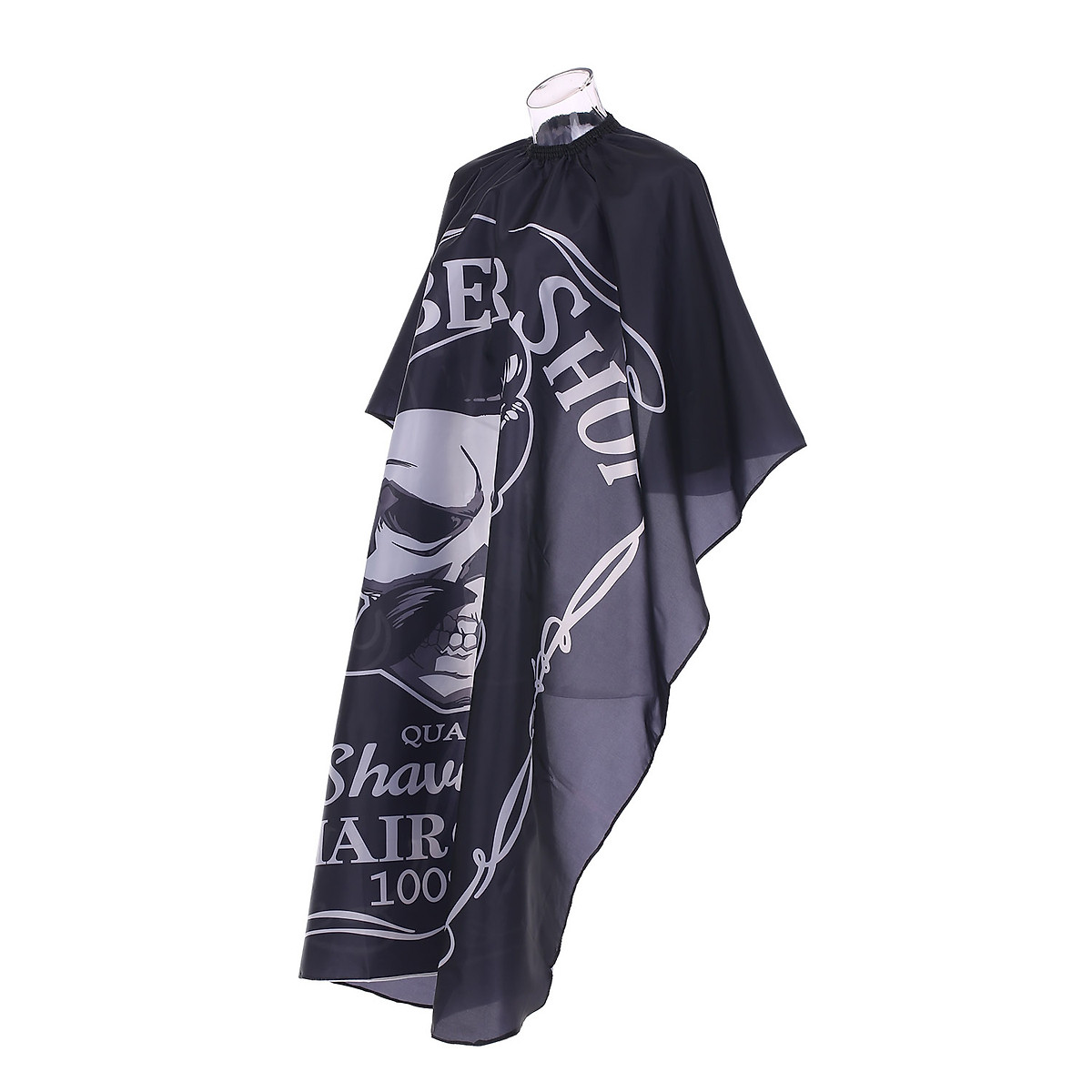 Mua Barber Cape Apron Salon Apron Gown Haircut Cloth Hair Cutting Hairdressing Hairstyling Waterproof Cloth Spill Protector - Black Mua Barber Cape Apron Salon Apron Gown Haircut Cloth Hair Cutting Hairdressing Hairstyling Waterproof Cloth Spill Protector - Black
