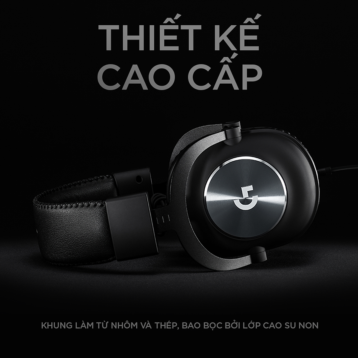 Mua Tai nghe game có dây Logitech G Pro X - Mic Blue Voice, âm thanh vòm, màn loa Pro-G 50mm, đệm tai cao su non -Hàng chính hãng tại Logitech G
