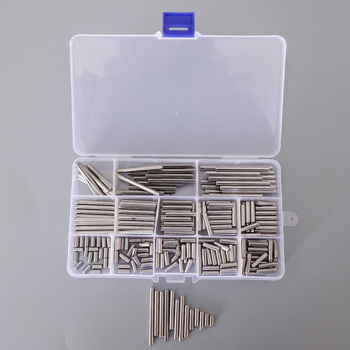 16 Kinds 304 Stainless Steel Slotted Spring Pin Assortment kit ( Split