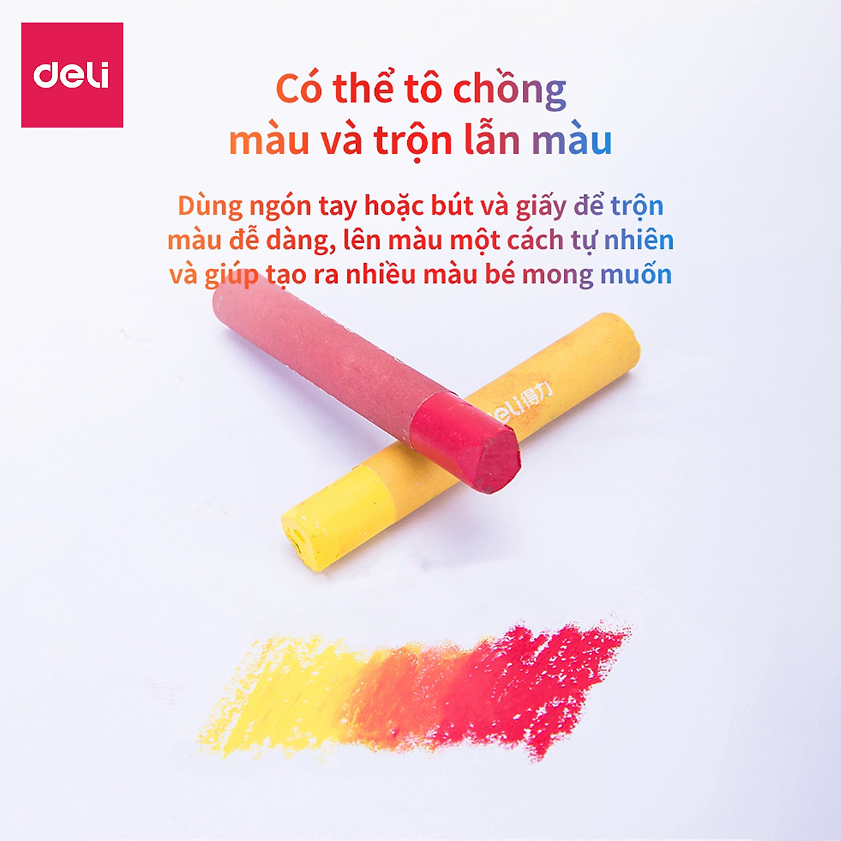 Bút Sáp Dầu Chuyên Nghiệp Deli - Hộp Giấy - 24/36 Màu - 72087 / 72088