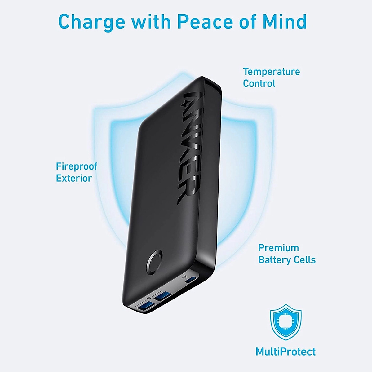 Pin Sạc Dự Phòng Anker 335 Powercore 20000mAh A1288 - Hàng Chính Hãng