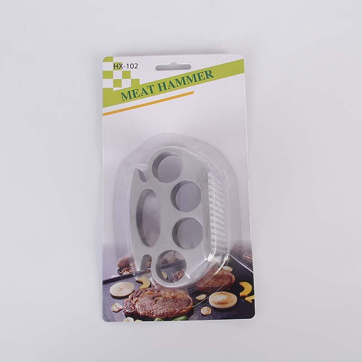 Búa đập thịt BT110, Dụng cụ dầm thịt bò làm bit tết, đập hành tỏi đeo tay đa năng