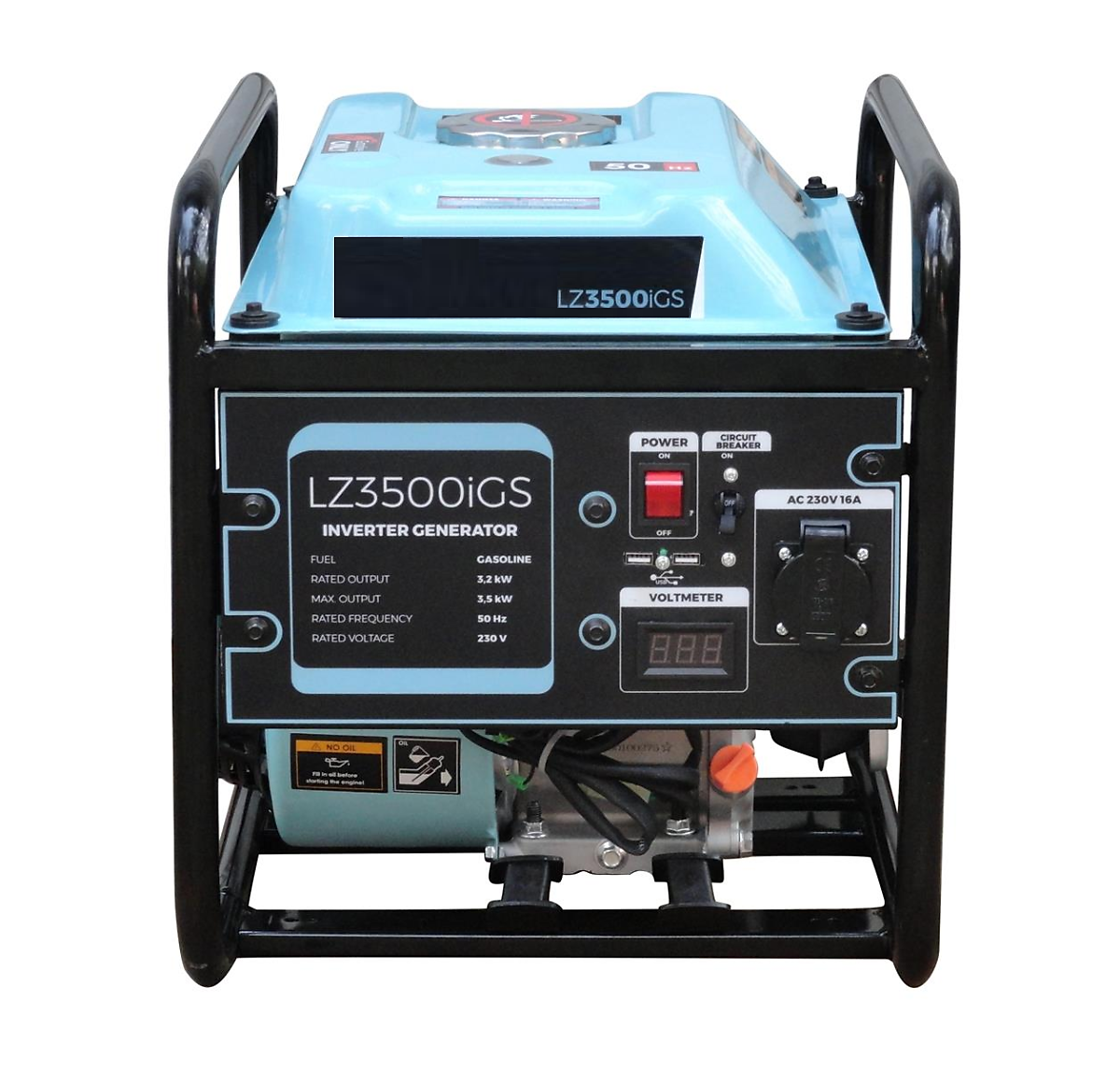 Máy Phát Điện Biến Tần Inverter Dùng Xăng Công Suất 3.5 kW LZ3500iGS - Hàng Nhập Khẩu Thái Lan