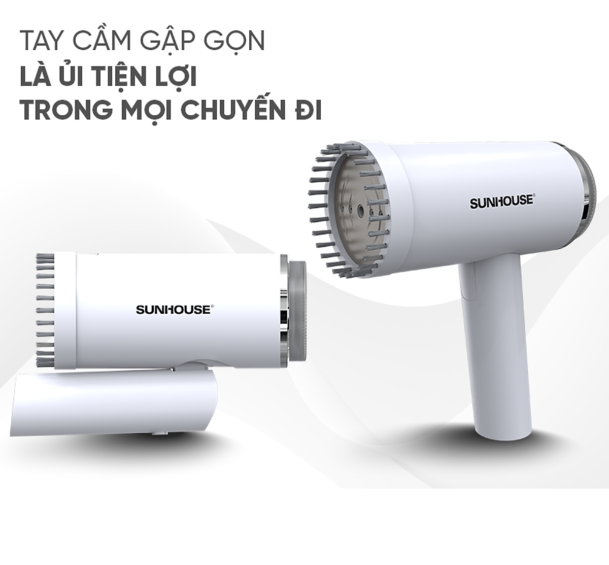 Bàn là hơi nước cầm tay Sunhouse SHD2176 (1000W)- Hàng chính hãng