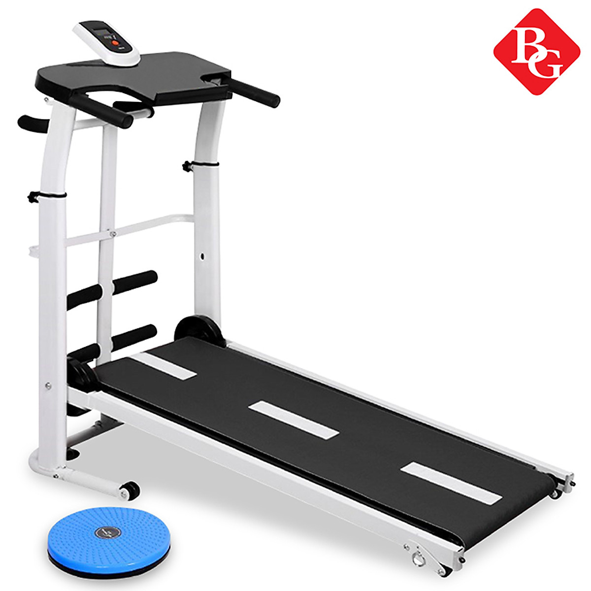 BG Máy Chạy Bộ Điện Gia Đình Nhỏ Gọn, Gấp lại tiện lợi, Màn Hình Điện Tử Có Điều Khiển ( hàng nhập khẩu)