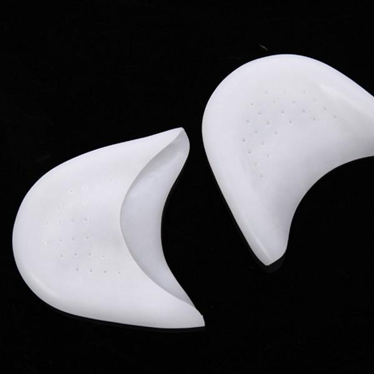 COMBO 2 BỘ MIẾNG ĐỆM MŨI GIÀY ÊM CHÂN SILICON (MÀU TRẮNG)