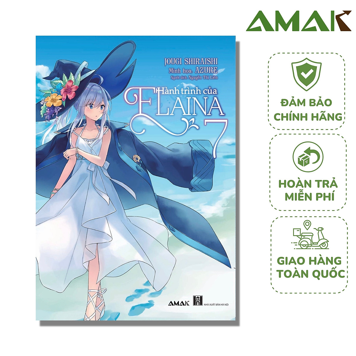 Mua [Light Novel] Hành Trình Của Elaina Tập 7 tại AMAK BOOKS
