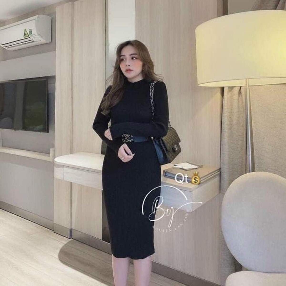 5 Cách mix đồ với váy len body cho nàng quyến rũ sang chảnh