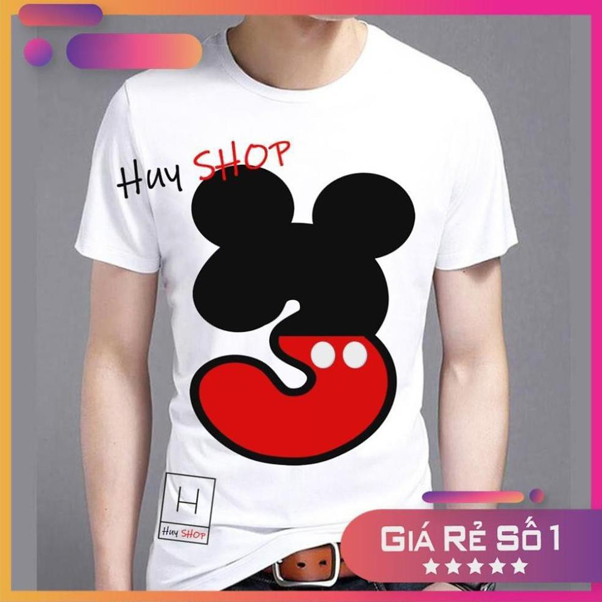 Áo thun Nữ Cute Chuột Mickey Dễ Thương Siêu Đẹp 763 - Áo thun nam ...