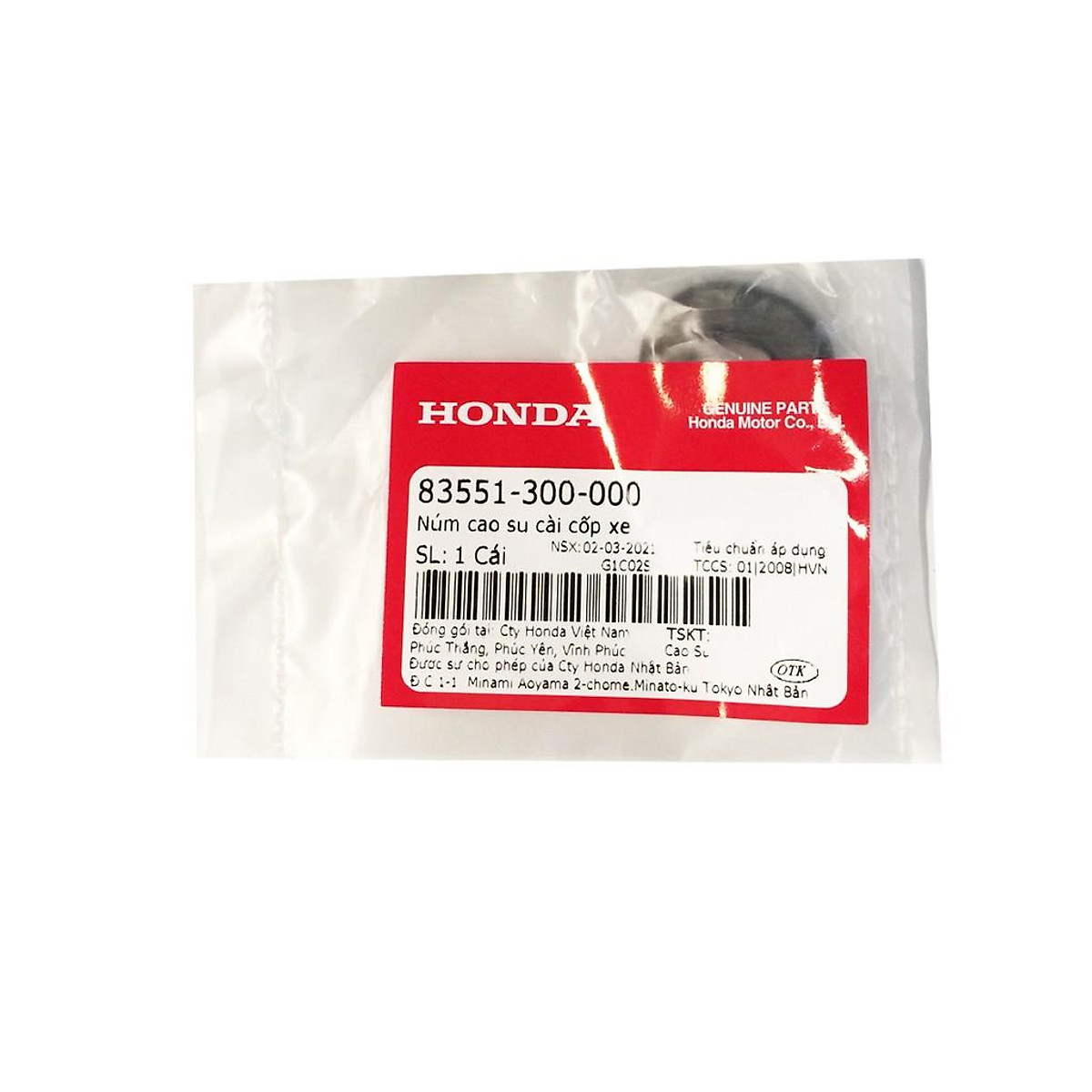 Mua 83551300000 Núm cao su cài cốp xe GROMMET AIR CLEANER CASE