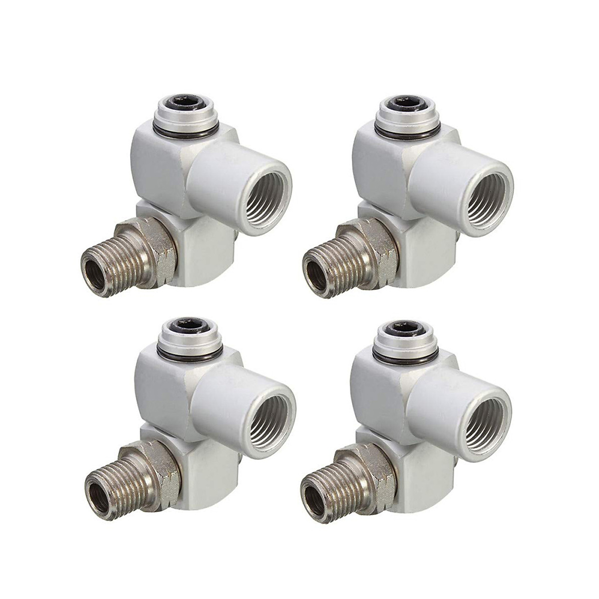 Mua 4Pcs 1/4" Air Tool Swivel Fitting 360° Swivel Air Hose Connector