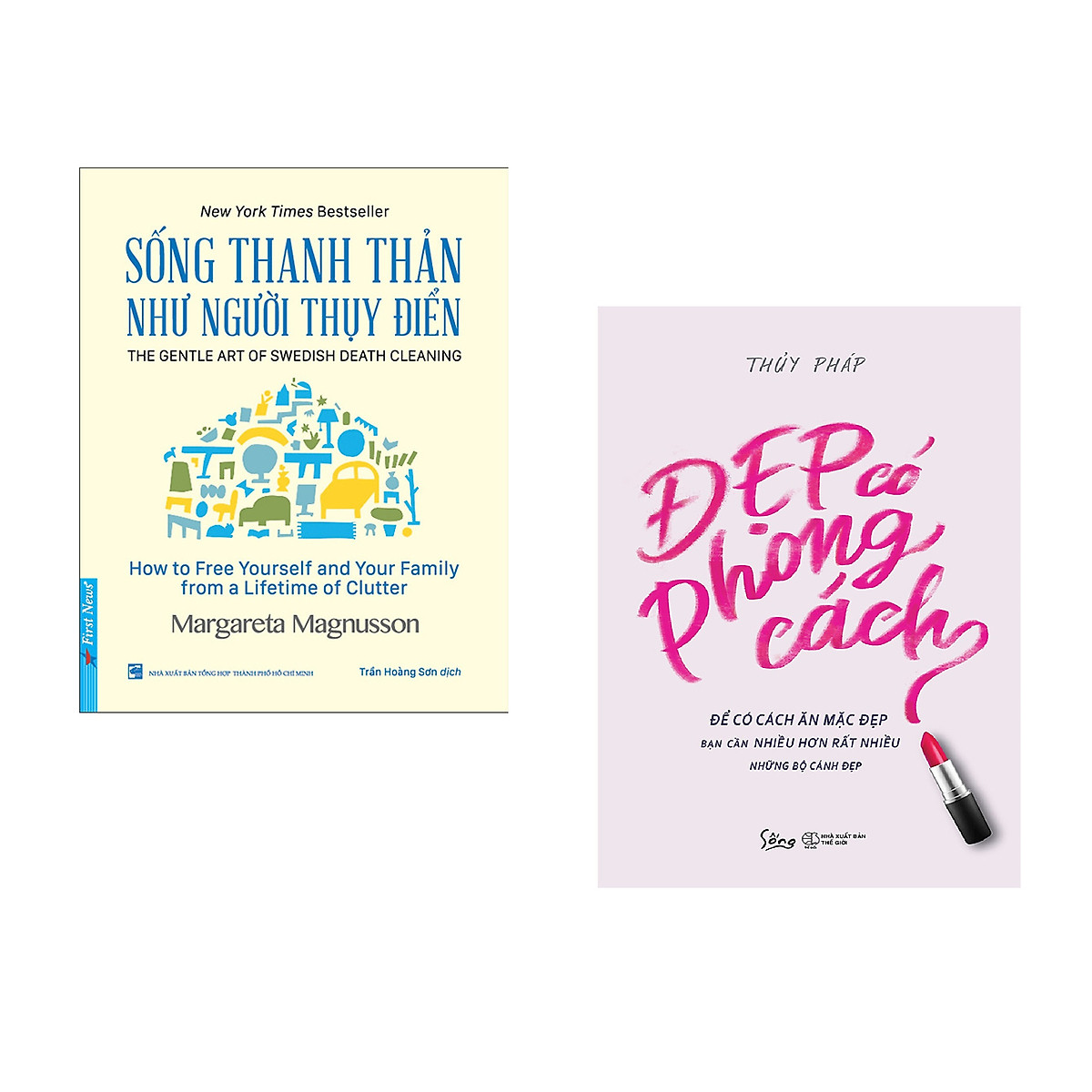 Combo 2 cuốn sách: Sống Thanh Thản Như Người Thụy Điển + Đẹp có phong cách