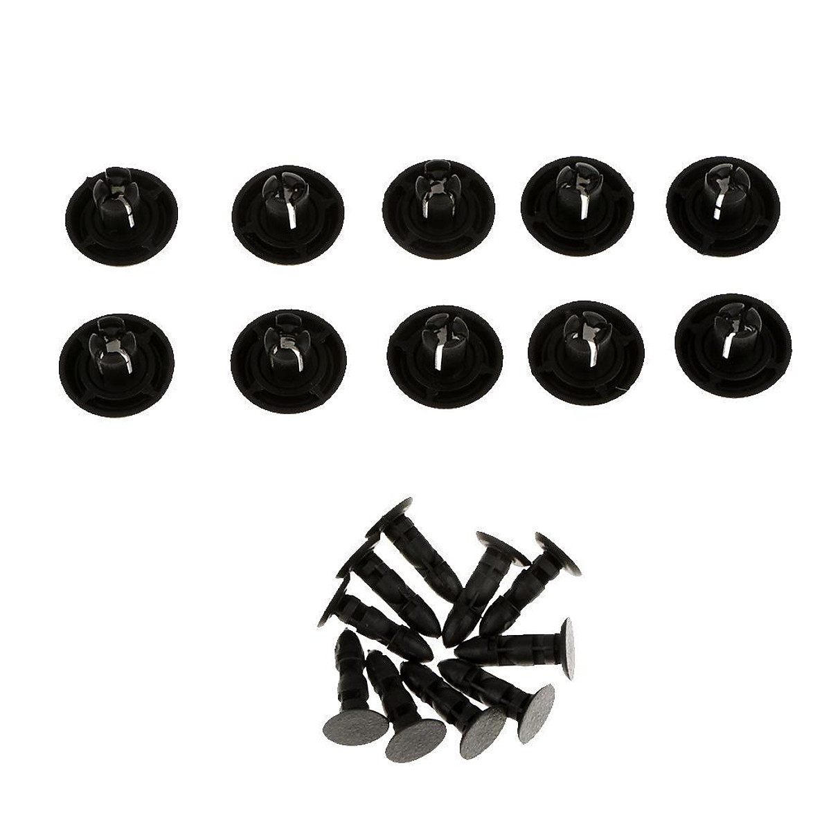 25pack 10 Sets Fender Bumper Rivet Mouldings Trim Push Clips for Toyota