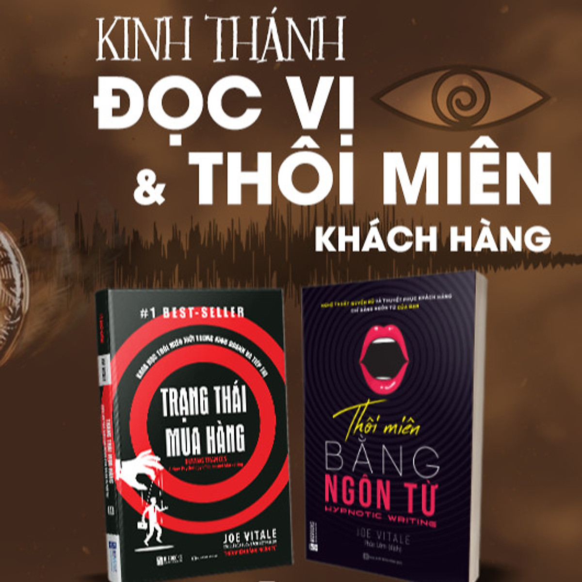 Bộ 2 cuốn Đọc vị + Thôi miên khách hàng(Trạng thái mua hàng + Thôi miên bằng ngôn từ)tv