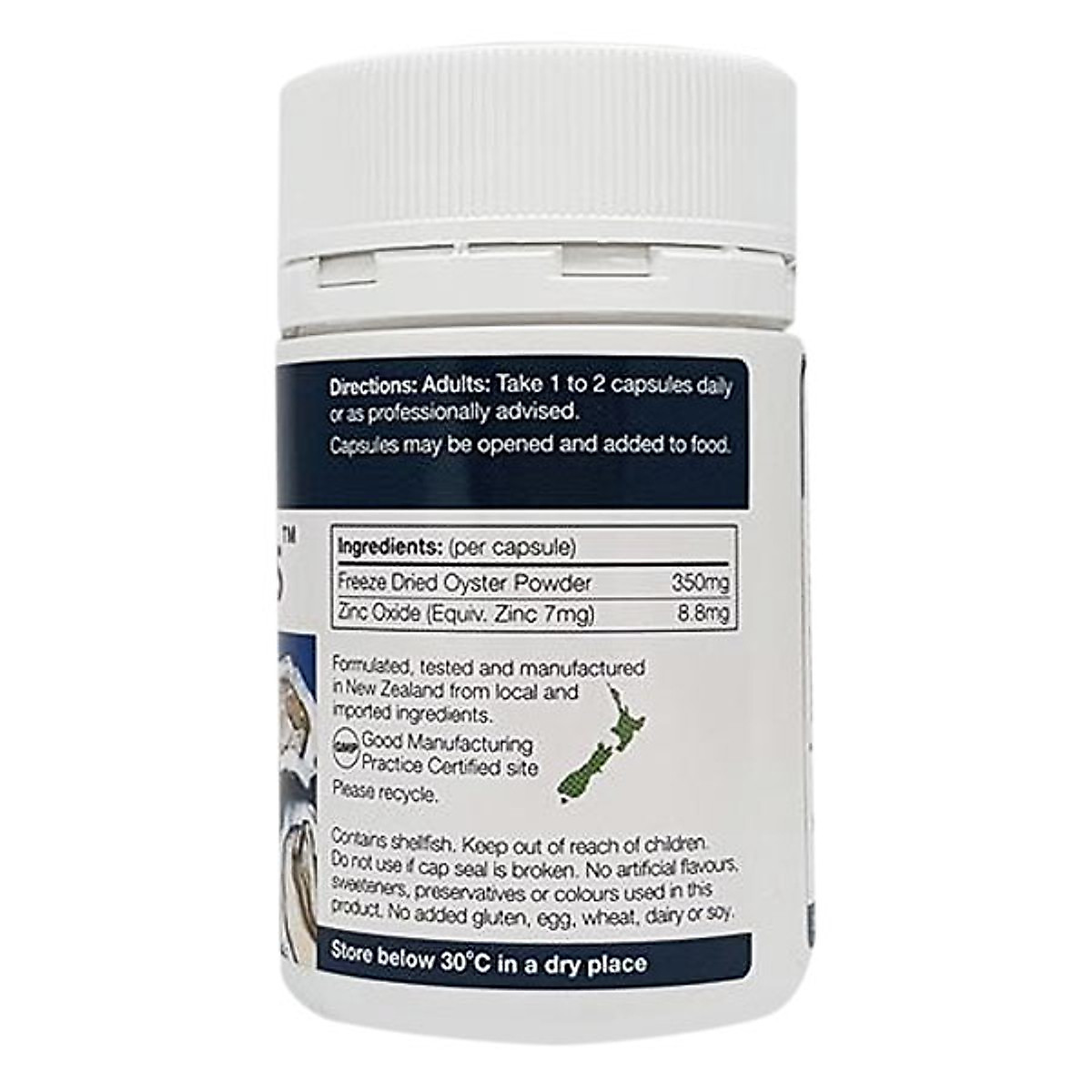 Tinh chất Hàu biển New Zealand GoodHealth Oyster Plus Hỗ trợ tăng cường sức khỏe nam giới - QuaTangMe Extaste