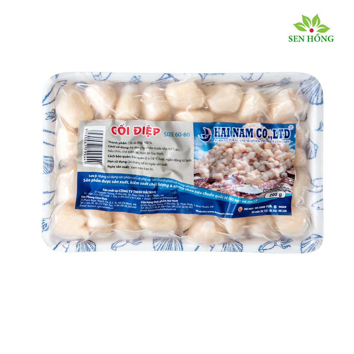 Cồi sò điệp size 60-80 200gr