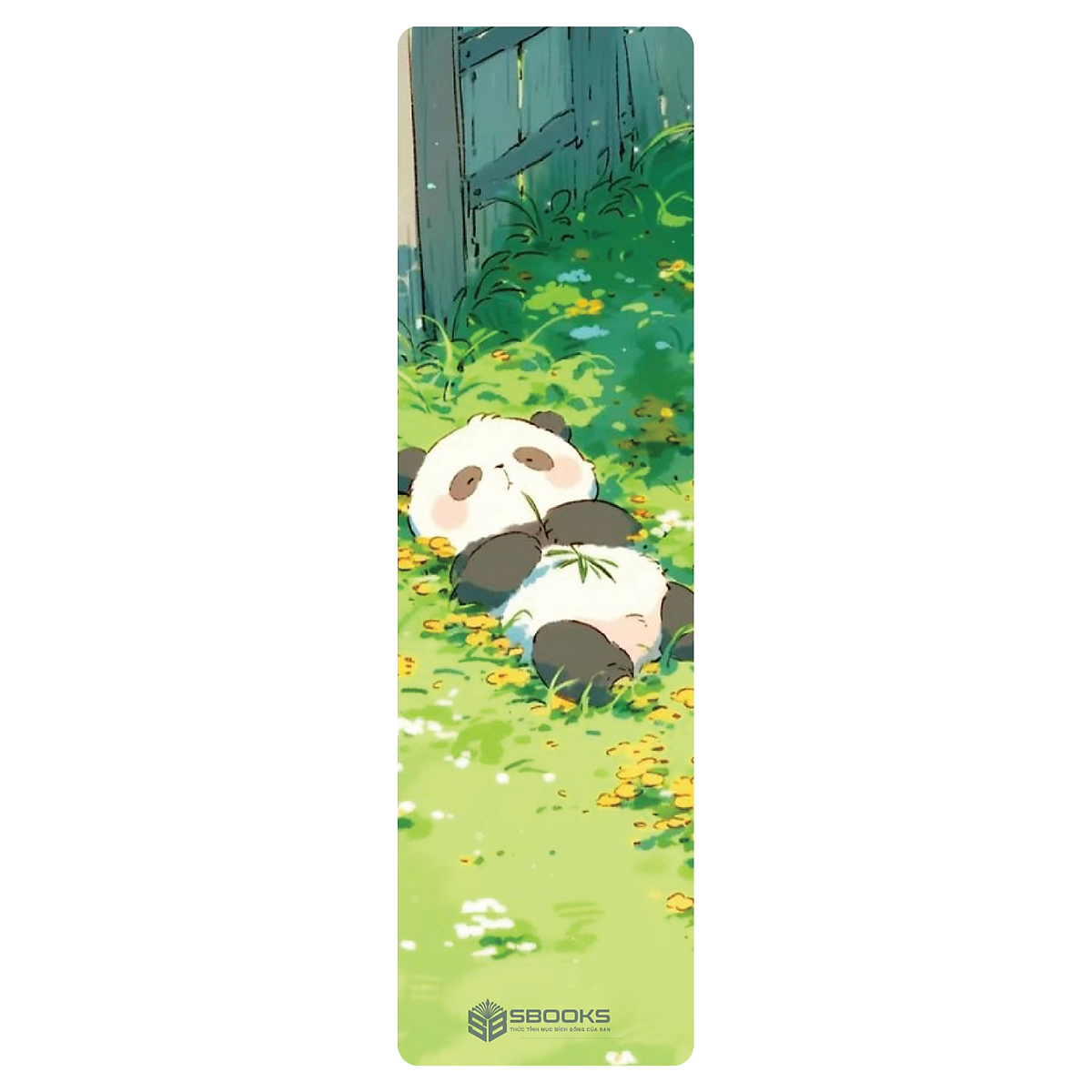 5 Cái Bookmark Kẹp Sách, Dấu Trang Hoạ Tiết Gấu Trúc - SBOOKS
