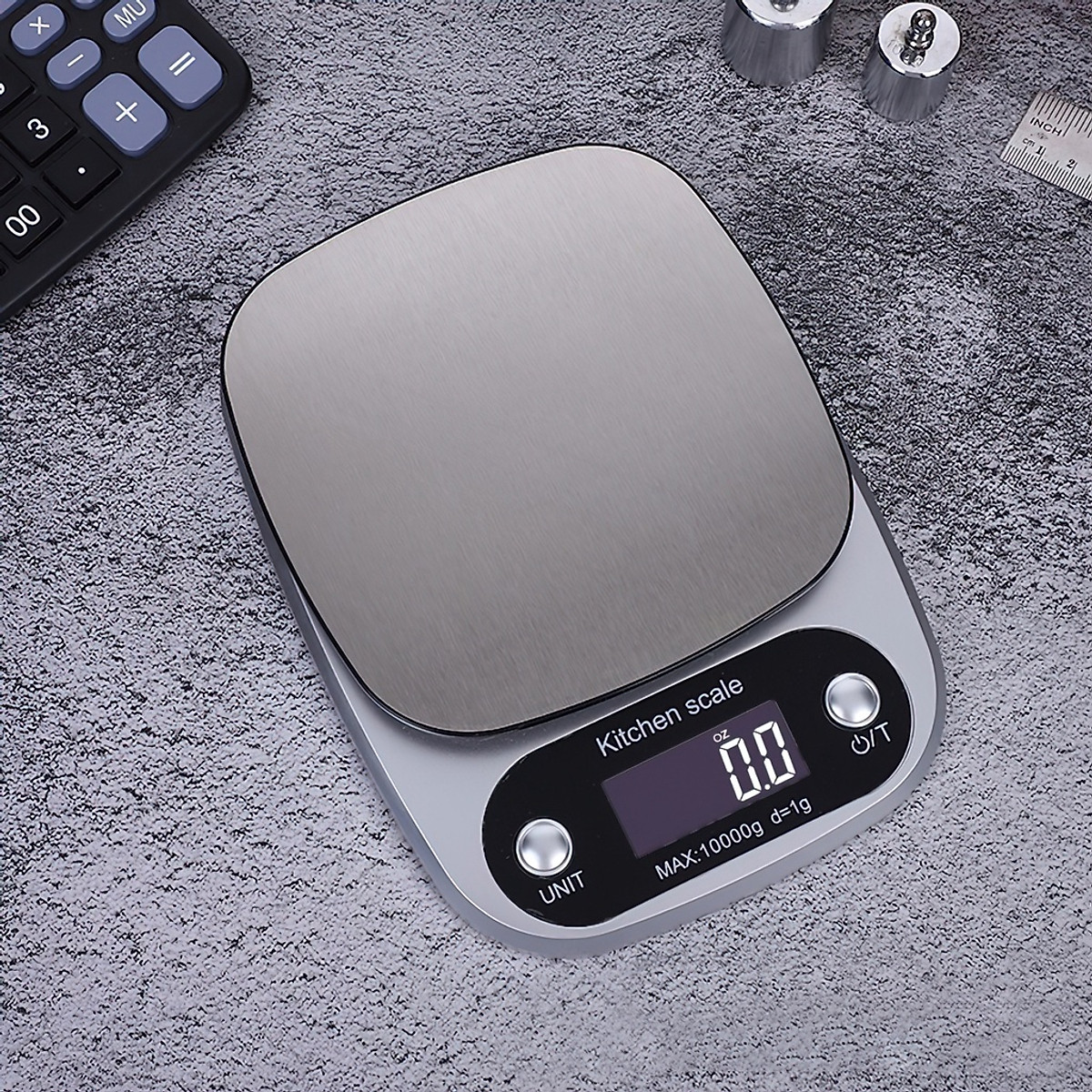 Cân Tiểu Ly Điện Tử Nhà Bếp Mini Định Lượng 1g - 10kg, Cân Tiểu Li Làm Bánh Độ Chính Xác Cao