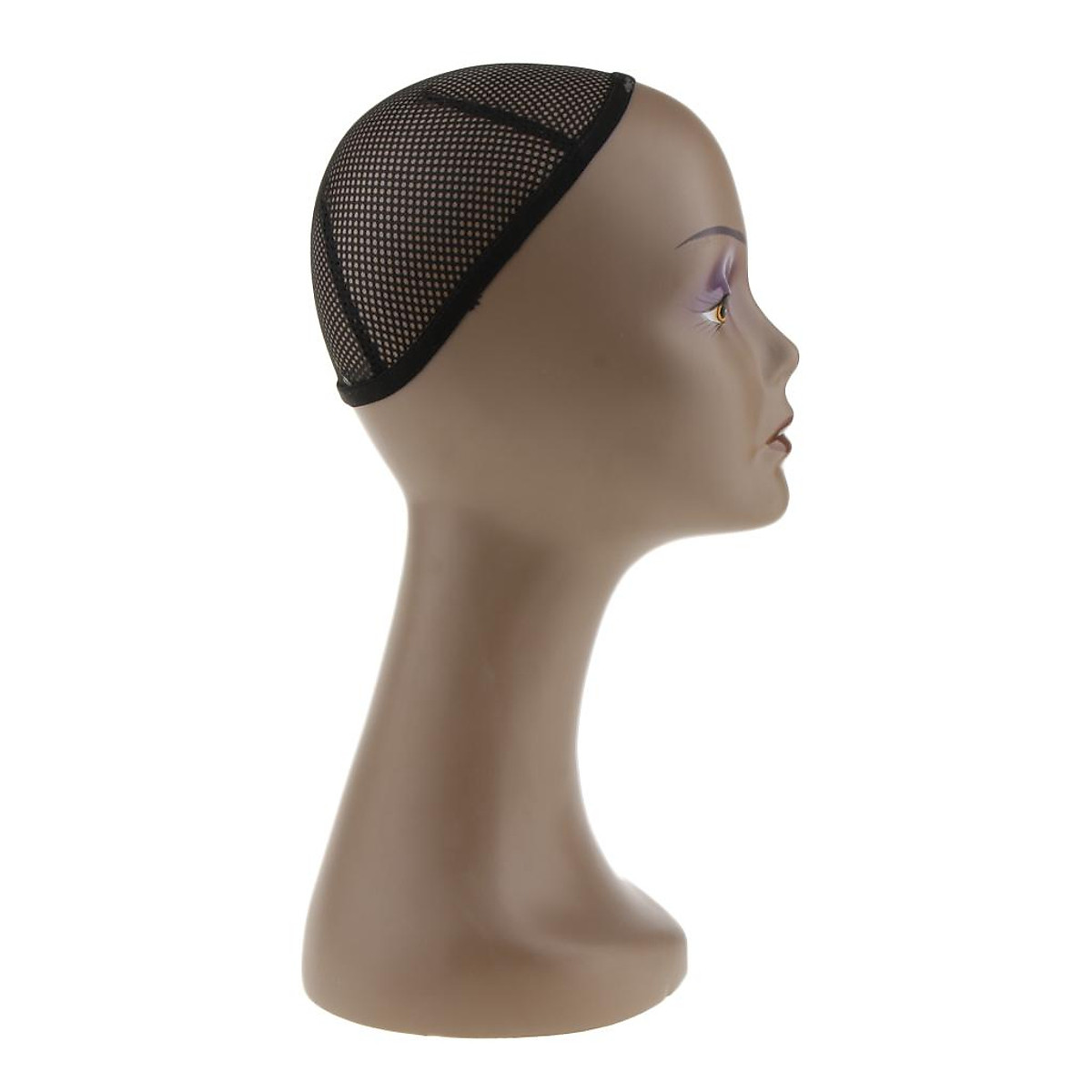 Reading Eye Glasses Sunglasses Hair Wigs Display Female Mannequin Head Black Women Manikin Model Stand Holder With Cap Reading Eye Glasses Sunglasses Hair Wigs Display Female Mannequin Head Black Women Manikin Model Stand Holder With Cap