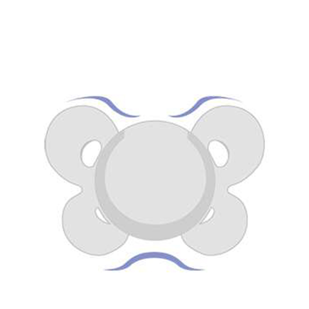Ty ngậm silicone Chicco Physio Comfort