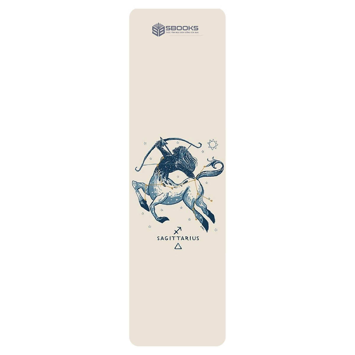 6 Cái Bookmark Kẹp Sách, Dấu Trang Hoạ Tiết Cung Hoàng Đạo (Màu Trắng) - SBOOKS
