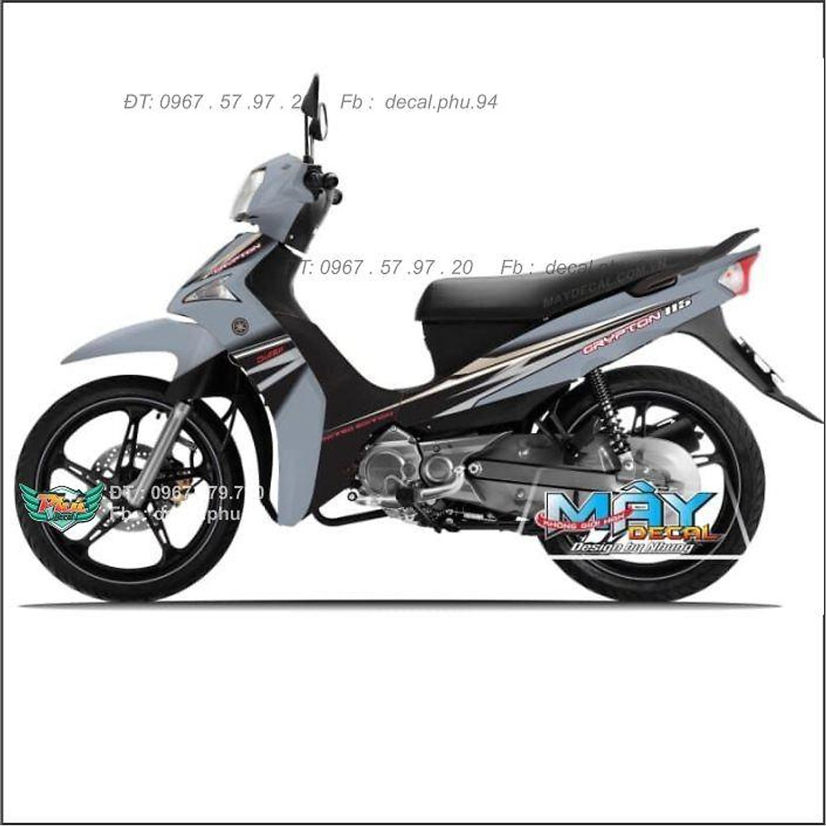 Chi tiết hơn 94 sirius fi 2013 mới nhất 32 TEM YAMAHA SIRIUS 2013 SIRIUS 2014 PHÔI MÀU TÙY THEO YÊU CẦU KHÁCH HÀNG TEM CHẾ ĐẸP TEM ĐẤU TEM ĐỘ TEM GIẢ ZIN ĐỀU CÓ HẾT