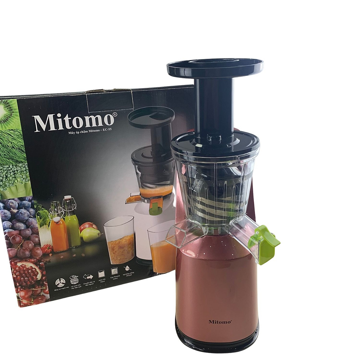 Máy ép trái cây, máy ép Mitomo EC-55 xuất xứ thái lan