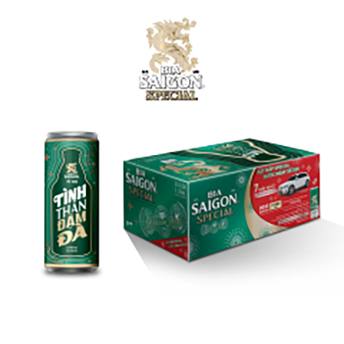 Thùng 24 lon bia SAIGON SPECIAL - 330ml - Mới - Bia Nội Địa