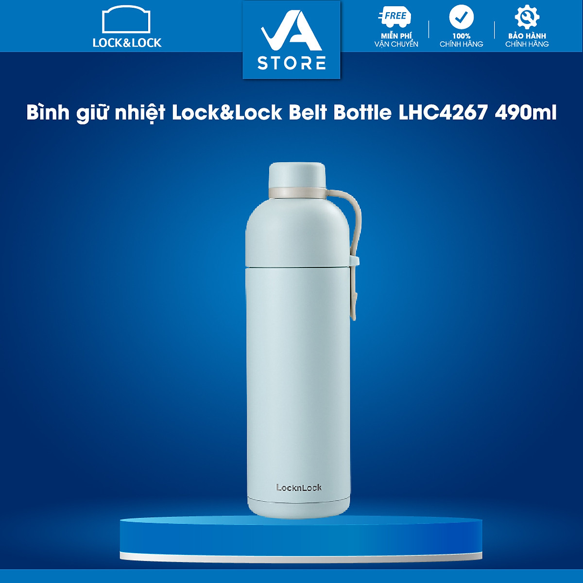 Bình giữ nhiệt Lock&Lock Belt Bottle LHC4267 490ml