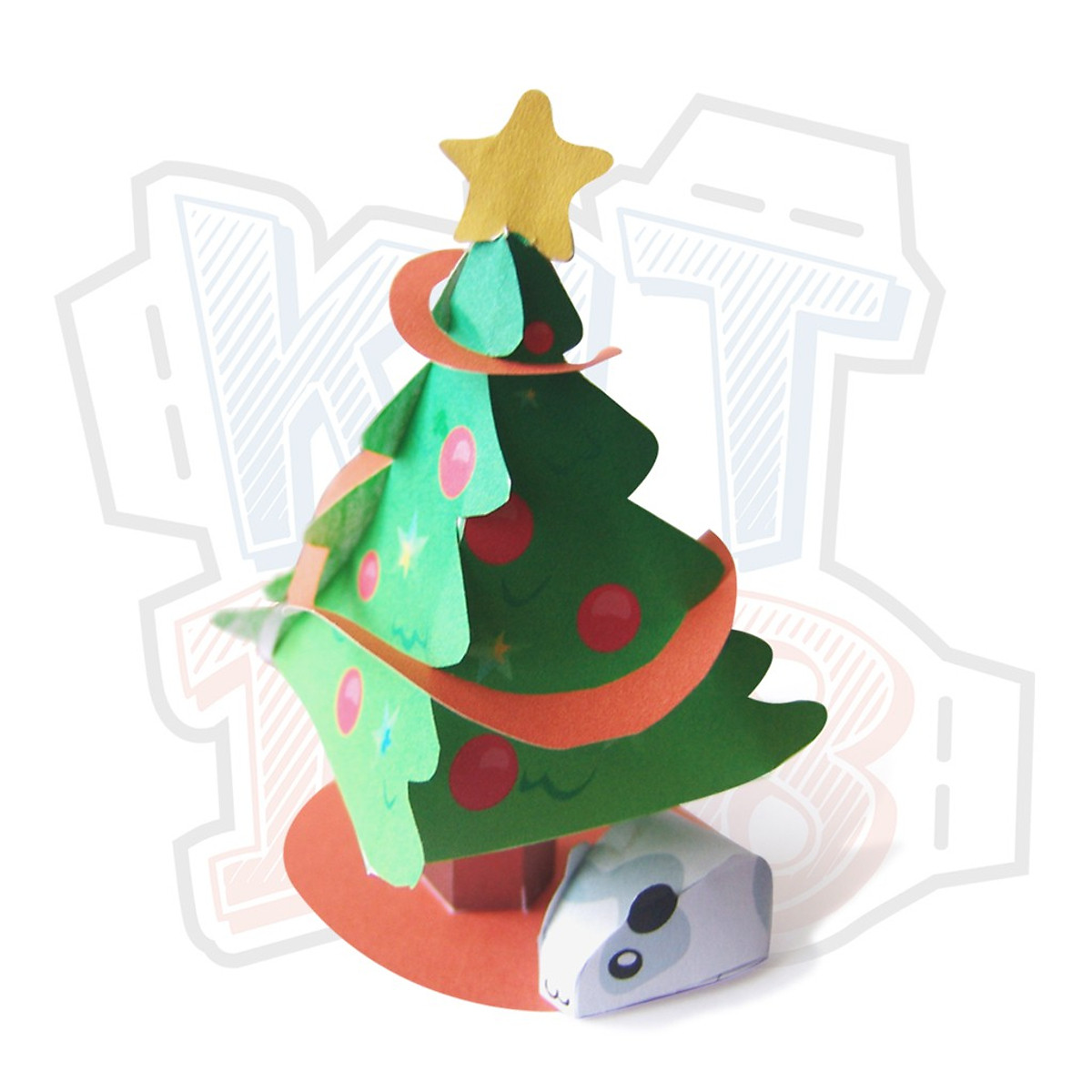 Top 78+ về mô hình giấy noel