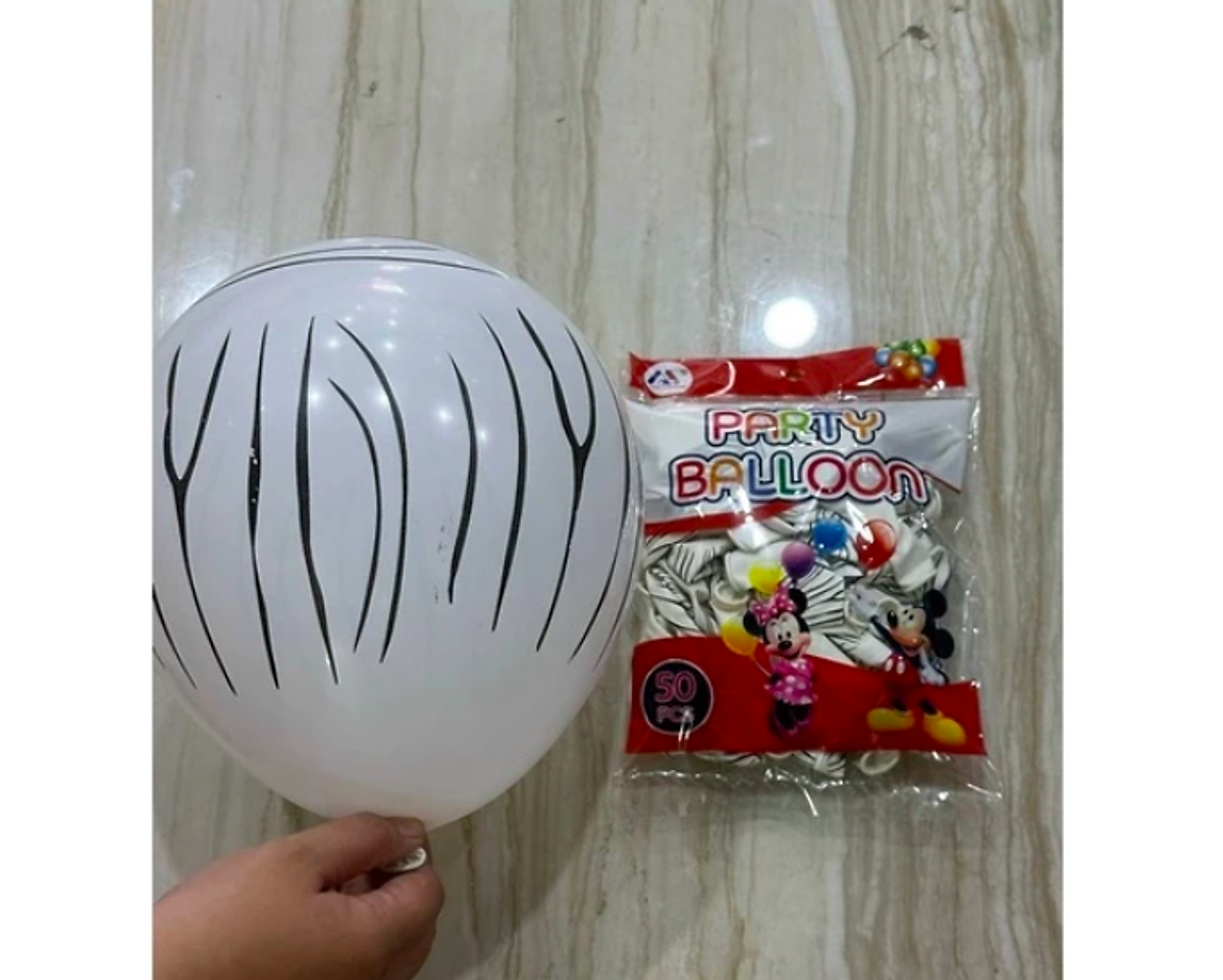 Bóng bay in các loại hình ngộ nghĩnh 50 quả