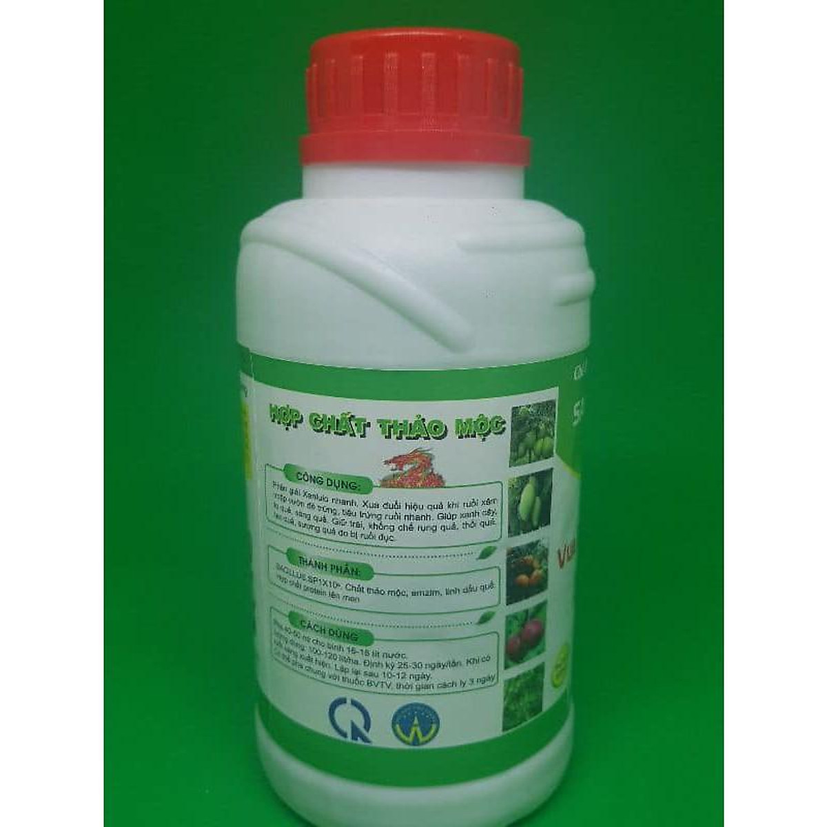 Sát Thủ Ruồi Vàng (Chai 500 ml): Xua Đuổi Ruồi Vàng (Ruồi Đục Quả) Gây Hại Vườn Cây Ăn Quả